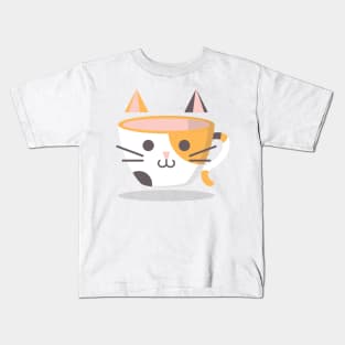 Catpuccino Kids T-Shirt